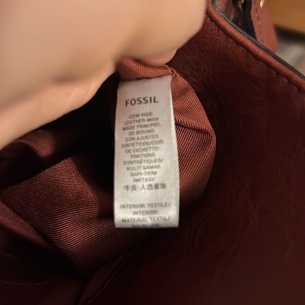 Fossil Lane Satchel Purse - Picture 16 of 16